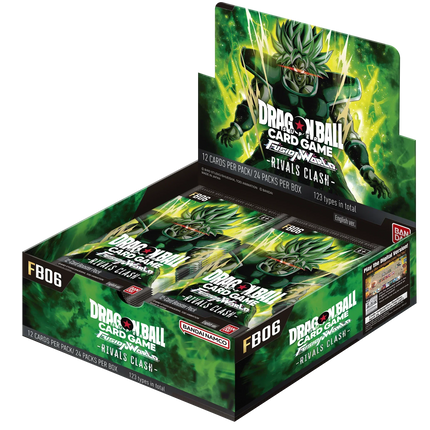 Dragon Ball Super CG Fusion World - Rivals Clash (FB06) - Display Case (12x Booster Boxes)