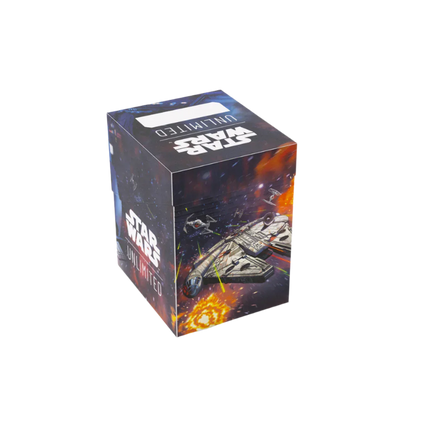 Gamegenic - Star Wars: Unlimited - Soft Crate - Han Solo/Millenium Falcon