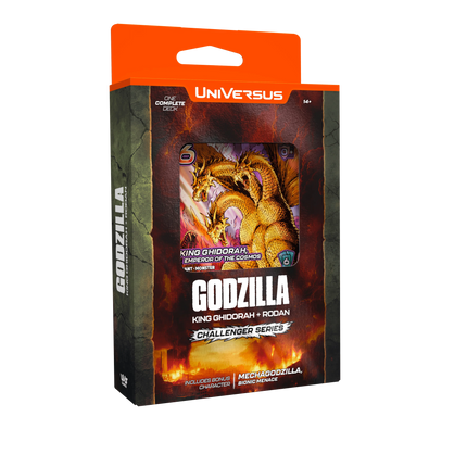 UniVersus CCG - Godzilla - King Ghidorah & Rodan Challenger Series Deck