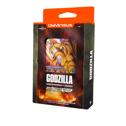 UniVersus CCG - Godzilla - King Ghidorah & Rodan Challenger Series Deck