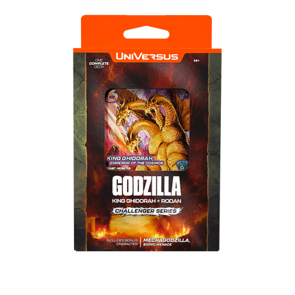 UniVersus CCG - Godzilla - King Ghidorah & Rodan Challenger Series Deck
