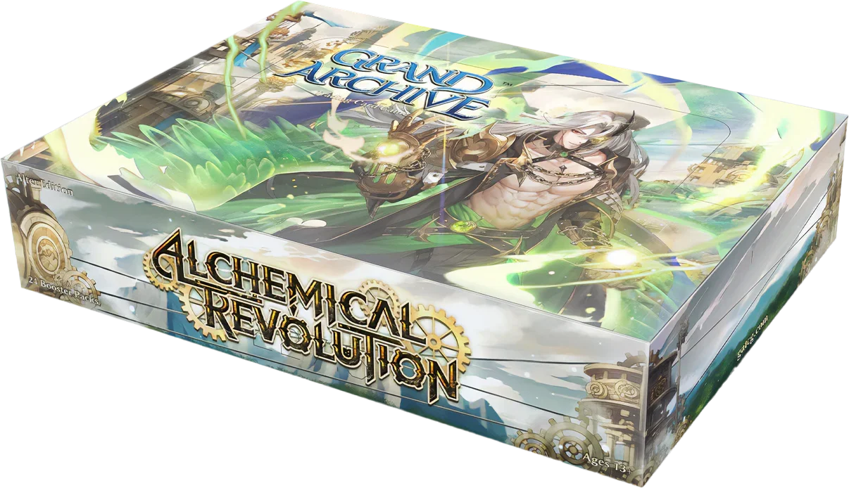 Grand Archive TCG: Alchemical Revolution (Alter Edition) - Booster Box (24x Packs) Grand Archive TCG: Alchemical Revolution (Alter Edition) - Booster Box (24x Packs)