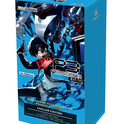 Weiss Schwarz - Persona 3 Reload - Premium Booster Box (6x Packs) (Reprint)