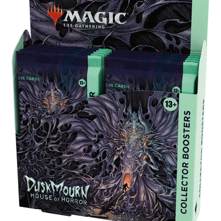 Magic: The Gathering - Duskmourn: House of Horrors - Display Case (6x Collector Boxes)