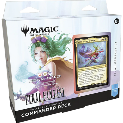 Magic: The Gathering - Universes Beyond - Final Fantasy - Collector Commander Deck - Terra, Herald of Hope
