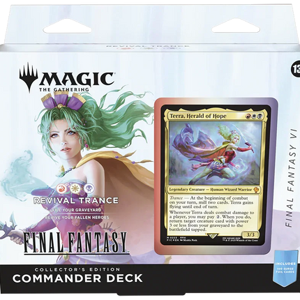 Magic: The Gathering - Universes Beyond - Final Fantasy - Collector Commander Deck - Terra, Herald of Hope