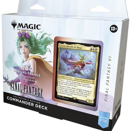 Magic: The Gathering - Universes Beyond - Final Fantasy - Collector Commander Deck - Terra, Herald of Hope