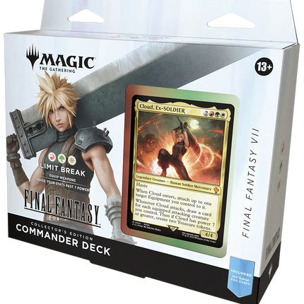 Magic: The Gathering - Universes Beyond - Final Fantasy - Collector Commander Deck - Cloud, Ex-Soldier