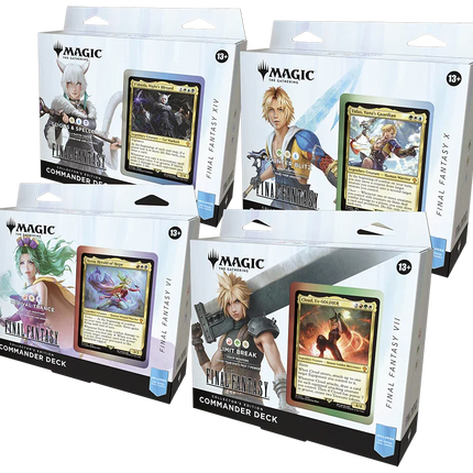 Magic: The Gathering - Universes Beyond - Final Fantasy - Collector Commander Deck - Bundle