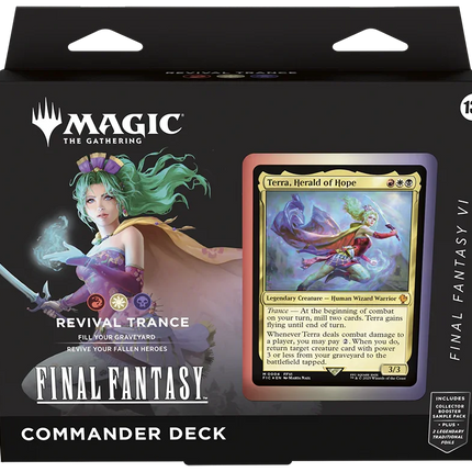 Magic: The Gathering - Universes Beyond - Final Fantasy - Commander Deck - Revival Trance