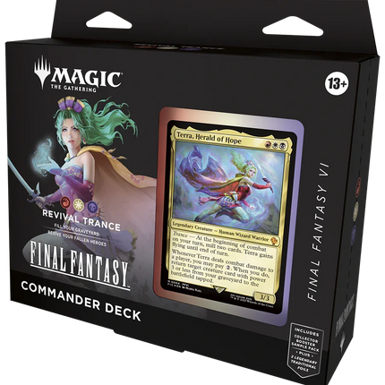 Magic: The Gathering - Universes Beyond - Final Fantasy - Commander Deck - Revival Trance