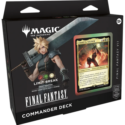 Magic: The Gathering - Universes Beyond - Final Fantasy - Commander Deck - Limit Break