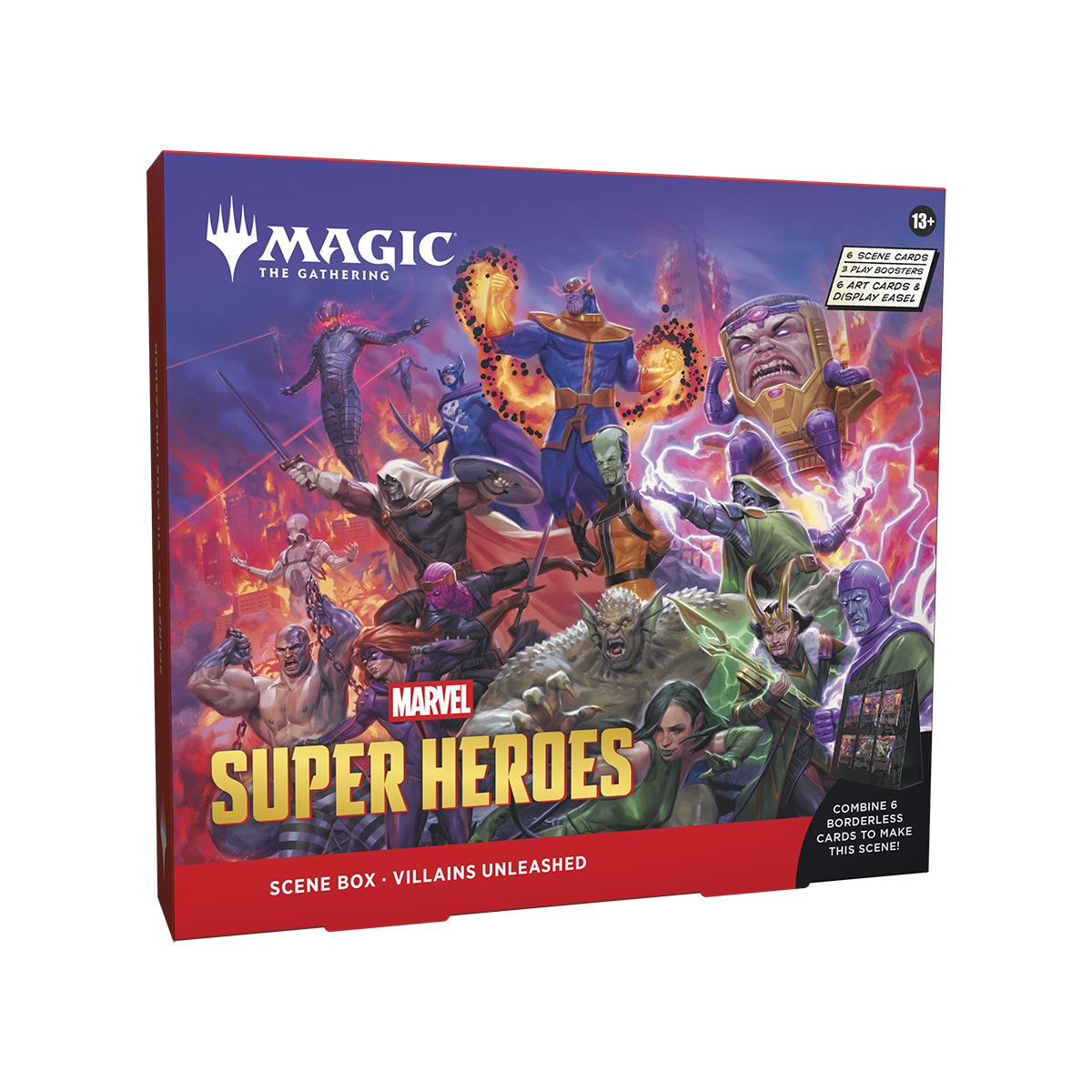 Magic: The Gathering - Marvel Super Heroes - Scene Box - Villains The Card Vault Magic: The Gathering - Marvel Super Heroes - Scene Box - Villains The Card Vault