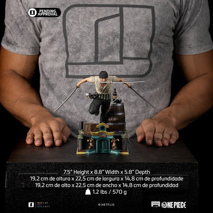 Iron Studios - One Piece - Roronoa Zoro BDS Art Scale Statue 1/10