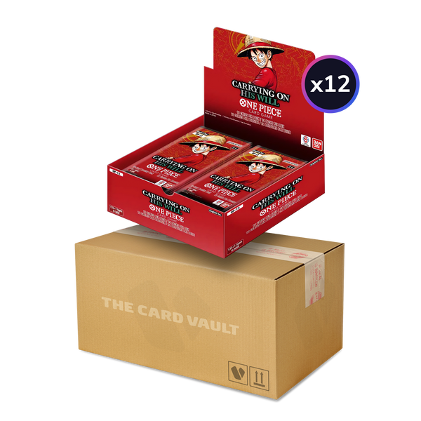 One Piece TCG - Carrying On His Will (OP-13) - Display Case (12x Boost   The Card Vault