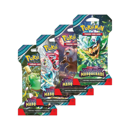 Pokemon TCG - Scarlet & Violet - Twilight Masquerade - Sleeved Booster Pack