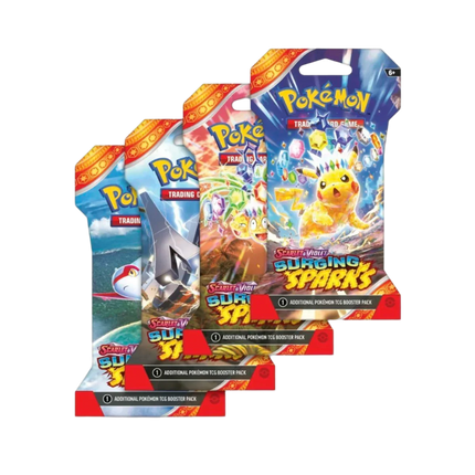 Pokemon TCG - Scarlet & Violet - Surging Sparks - Sleeved Booster Pack