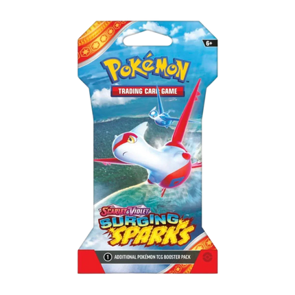 Pokemon TCG - Scarlet & Violet - Surging Sparks - Sleeved Booster Pack