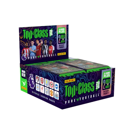 Panini - 2025 Premier League Top Class Football (Soccer) - Fat Pack Booster Box (10x Packs)