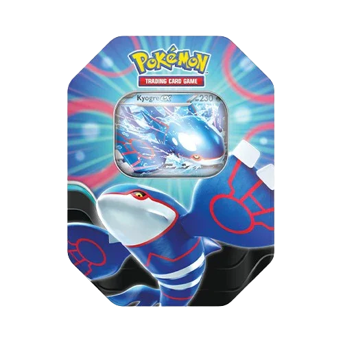 Pokemon TCG Scarlet & Violet Azure Legends Tin Kyogre Ex The