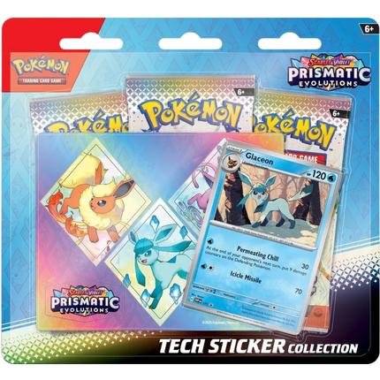 Pokemon TCG - Scarlet & Violet - Prismatic Evolutions - Tech Sticker Collection