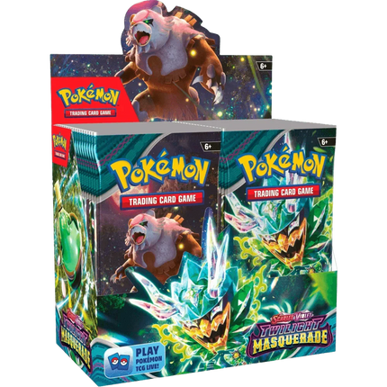 Pokemon TCG - Scarlet & Violet - Twilight Masquerade - Booster Box (36x Packs)