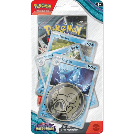 Pokemon TCG - Scarlet & Violet - Twilight Masquerade - Premium Checklane Blister - Kingdra