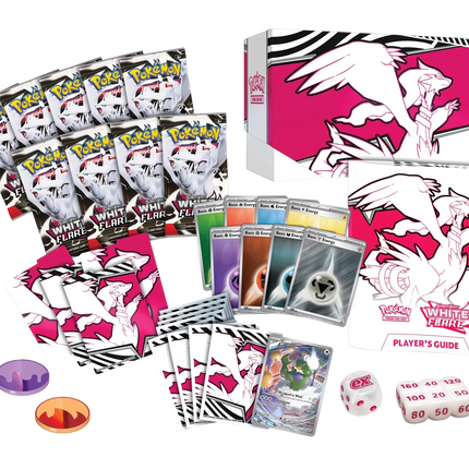 Pokemon TCG - Scarlet & Violet - White Flare - Elite Trainer Box