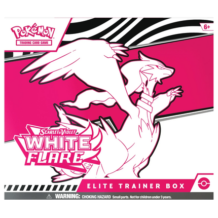 Pokemon TCG - Scarlet & Violet - White Flare - Elite Trainer Box