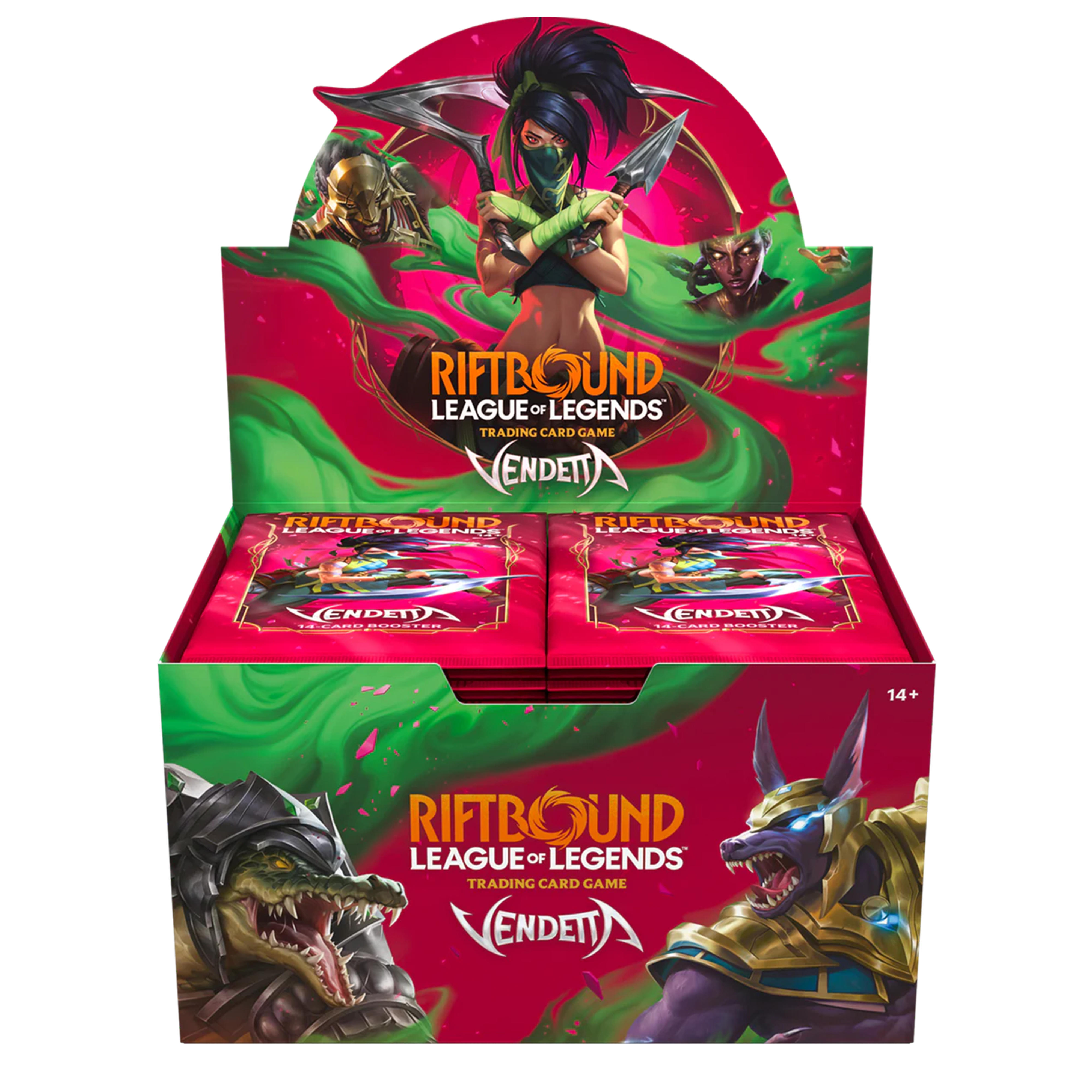 Riftbound: League of Legends TCG - Vendetta - Booster Box The Card Vault Riftbound: League of Legends TCG - Vendetta - Booster Box The Card Vault