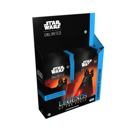 Star Wars: Unlimited - Legends of the Force - Carbonite Edition - Collector Booster Box (12x Packs)