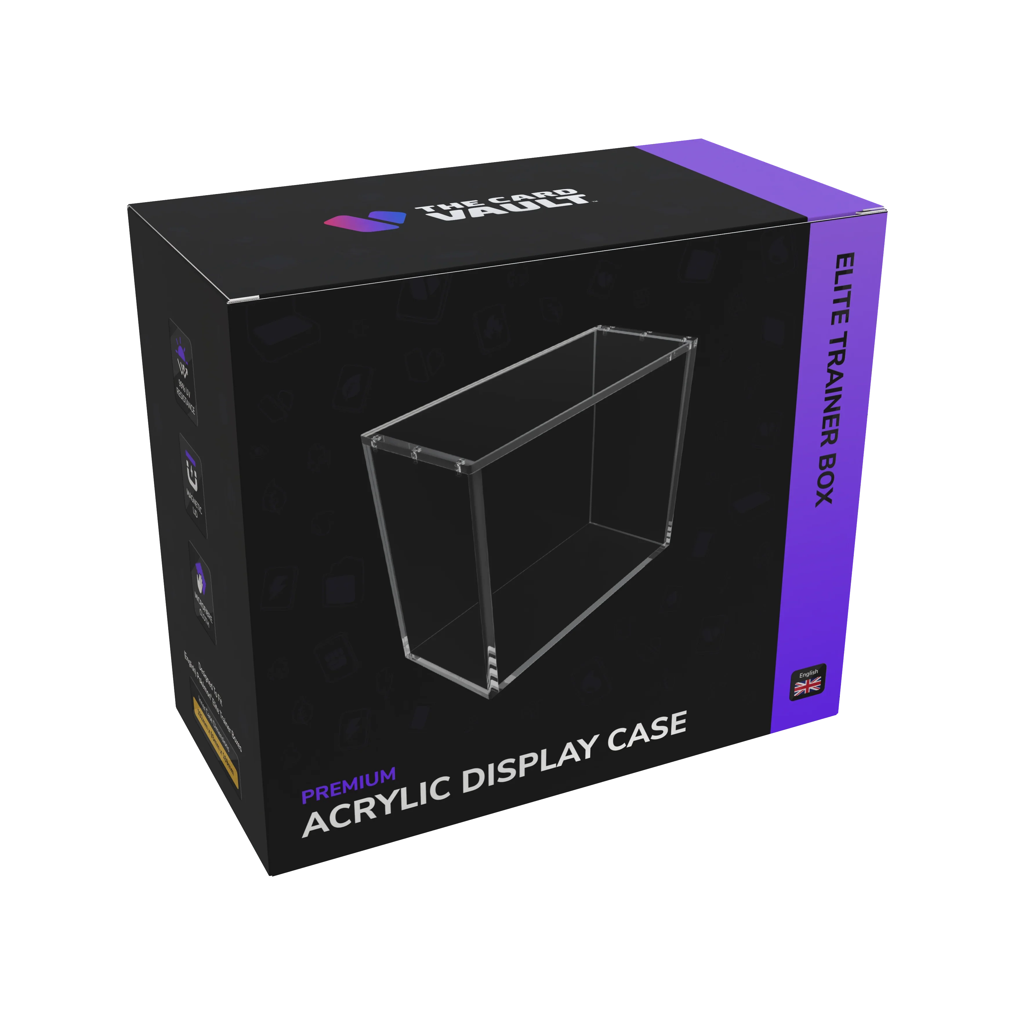 The Card Vault Pokemon Acrylic Cases - Pokemon Elite Trainer Box The Card Vault Pokemon Acrylic Cases - Pokemon Elite Trainer Box