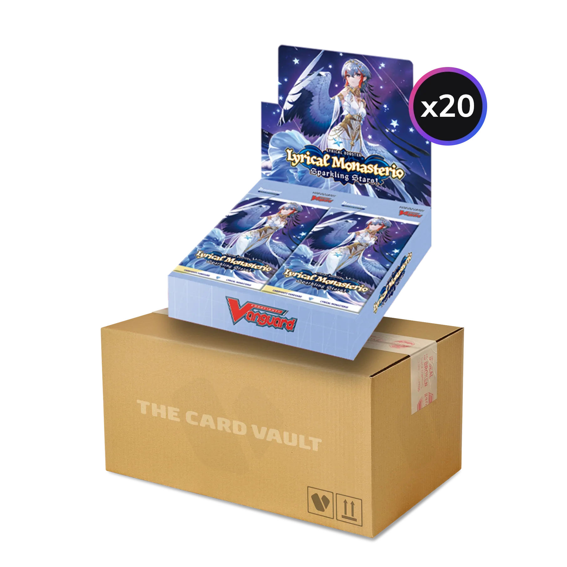 Cardfight!! Vanguard Lyrical Monasterio: Sparkling Stars! Display Case The Card Vault Cardfight!! Vanguard Lyrical Monasterio: Sparkling Stars! Display Case The Card Vault