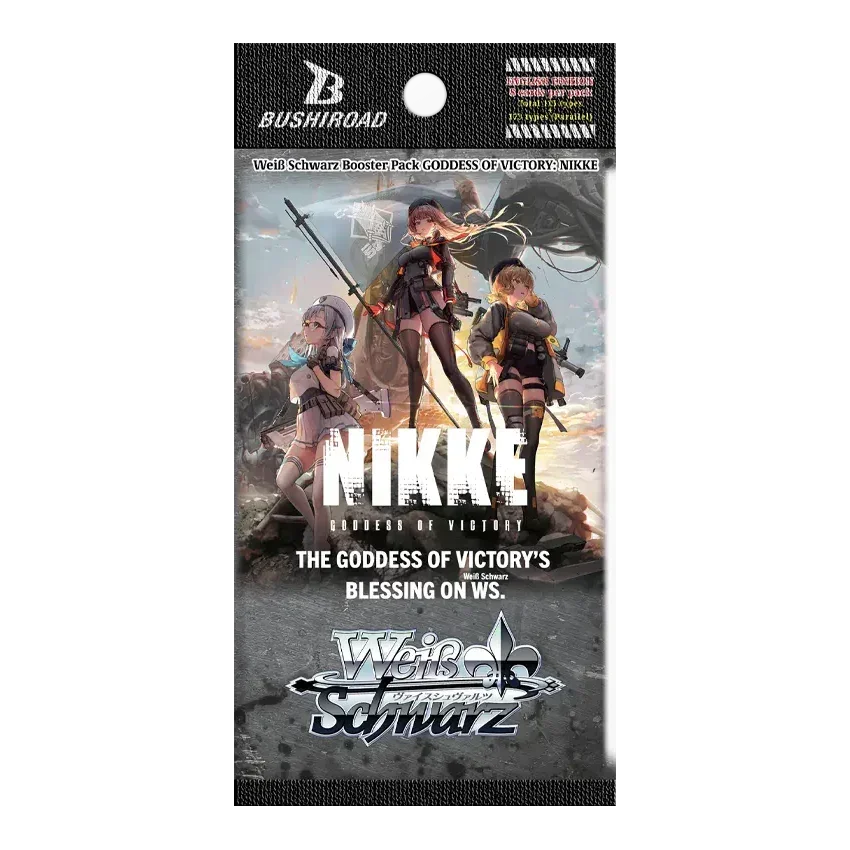 Weiss Schwarz - Goddess of Victory: Nikke - Booster Pack (Reprint) The Card Vault Weiss Schwarz - Goddess of Victory: Nikke - Booster Pack (Reprint) The Card Vault
