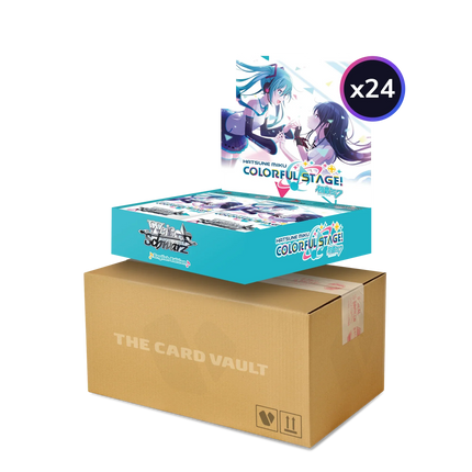 Weiss Schwarz - Hatsune Miku: Colourful Stage! - Display Case (24x Booster Boxes)