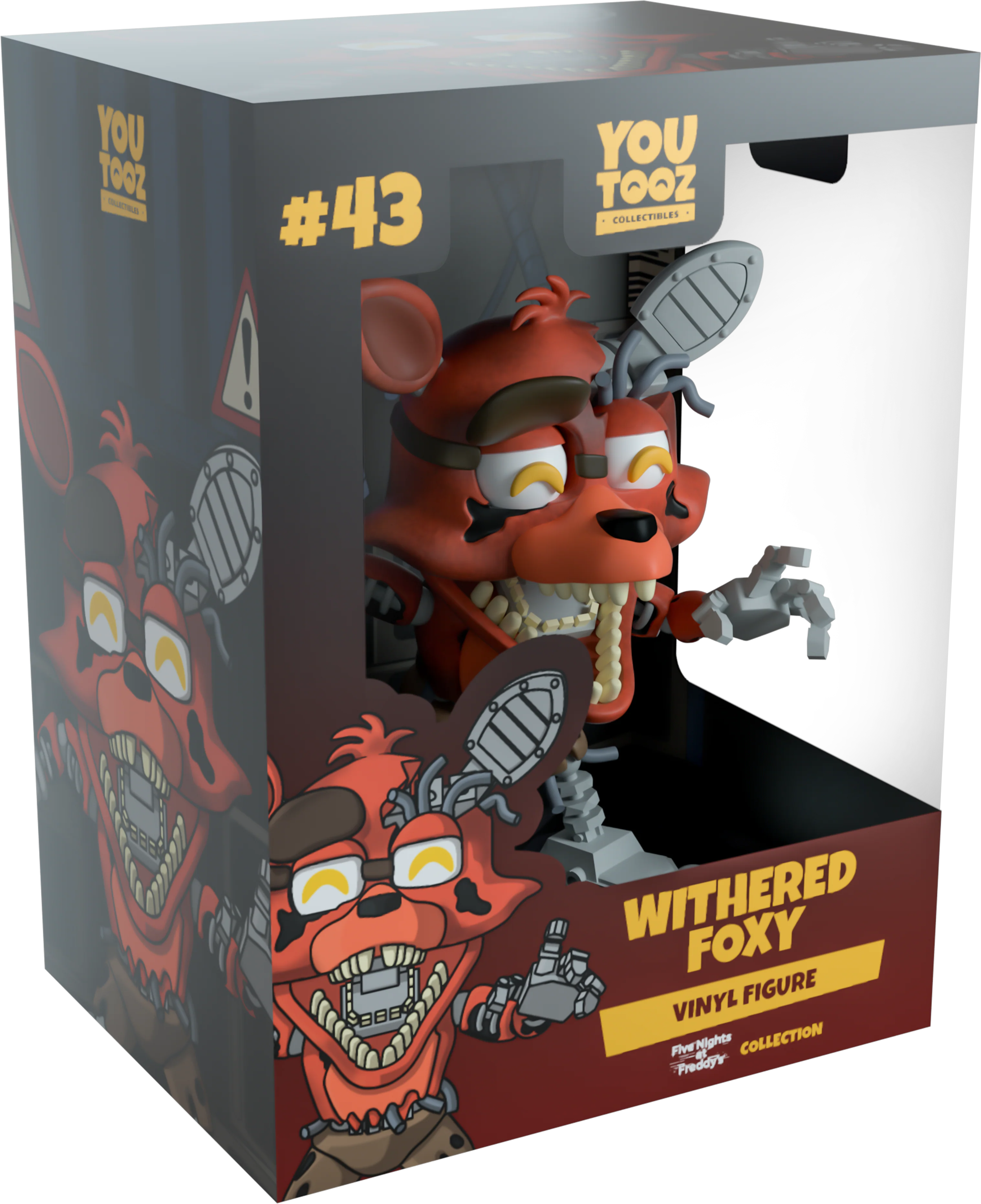 Youtooz - Five Nights at Freddy’s - Withered Foxy Vinyl Figure #43