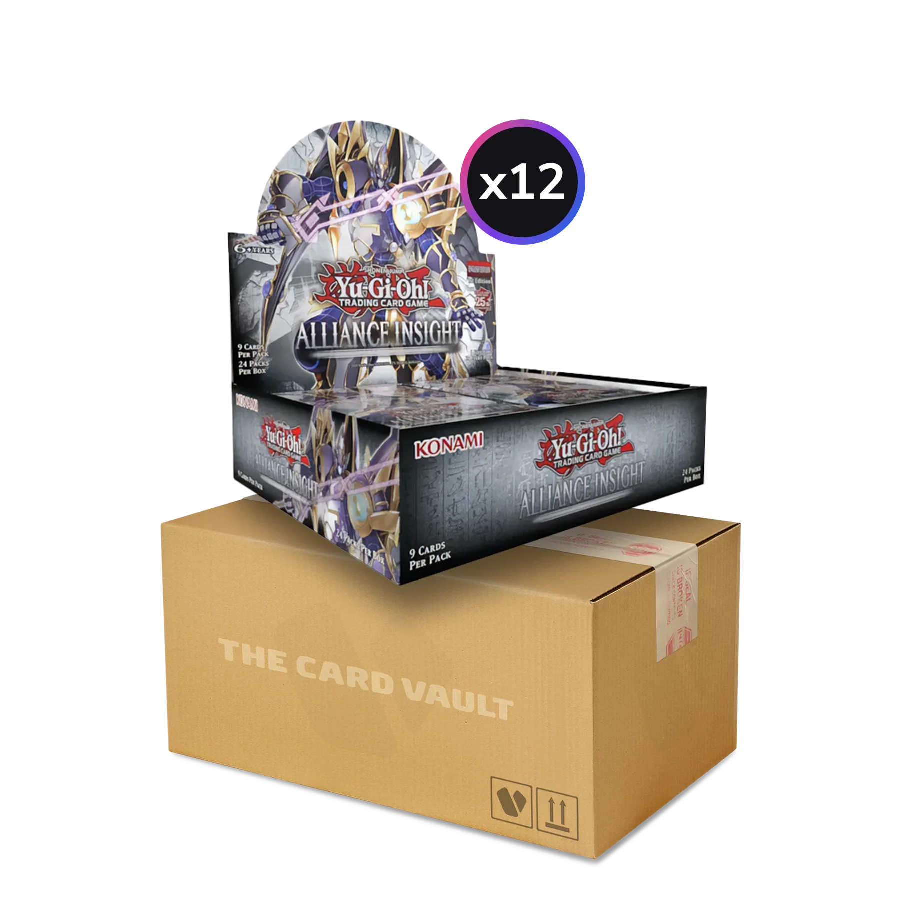 Yu-Gi-Oh! TCG - Alliance Insight - Display Case (12x Booster Boxes) The Card Vault Yu-Gi-Oh! TCG - Alliance Insight - Display Case (12x Booster Boxes) The Card Vault