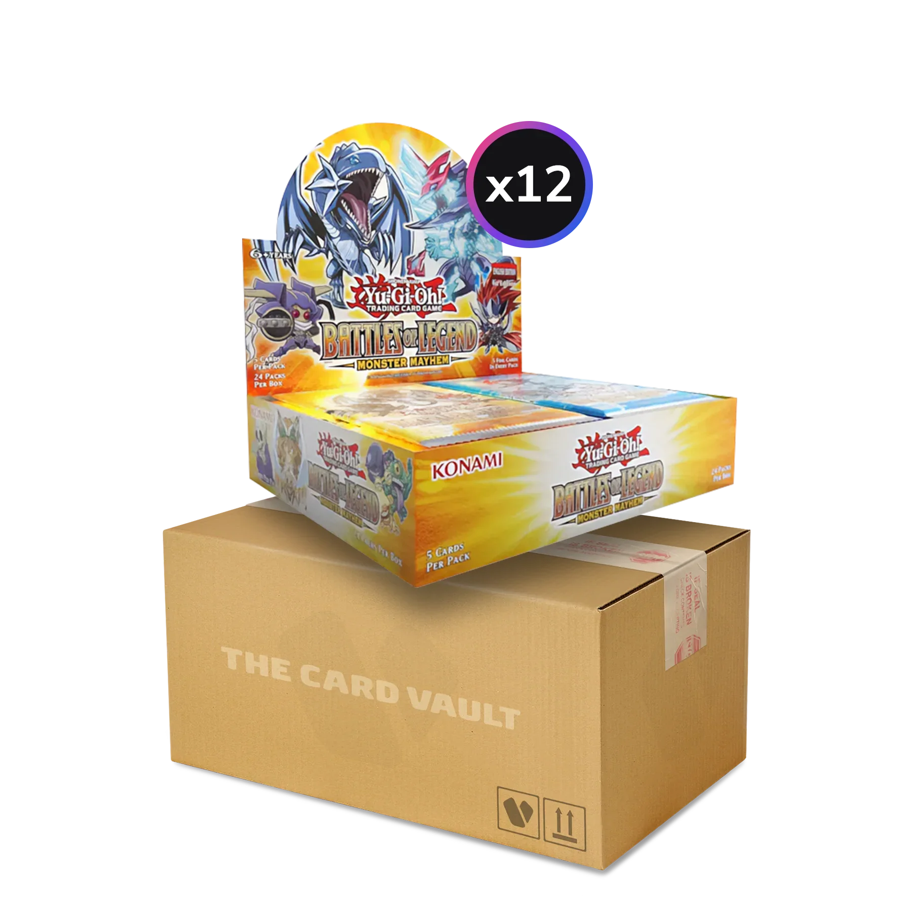 Yu-Gi-Oh! TCG - Battle of Legend: Monster Mayhem - Display Case The Card Vault Yu-Gi-Oh! TCG - Battle of Legend: Monster Mayhem - Display Case The Card Vault