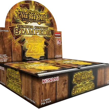 Yu-Gi-Oh! - Quarter Century Stampede - Display Case (12x Booster Boxes)