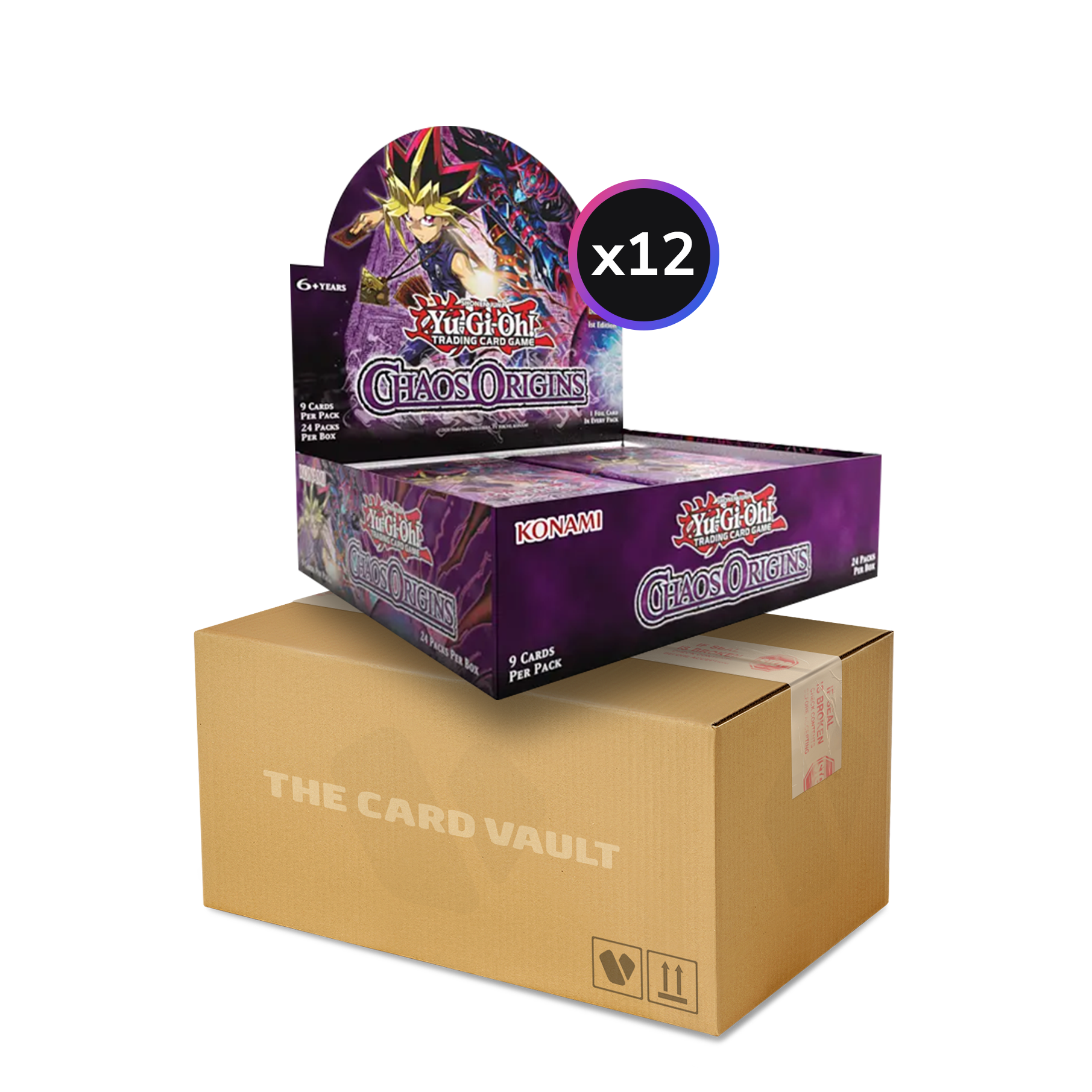 Yu-Gi-Oh! - Chaos Origins - Display Case (12x Booster Boxes) The Card Vault Yu-Gi-Oh! - Chaos Origins - Display Case (12x Booster Boxes) The Card Vault
