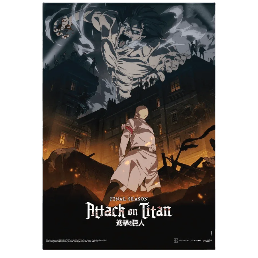 Attack on Titan: The Final Season Part 1 - Fabric Wall Scroll – The