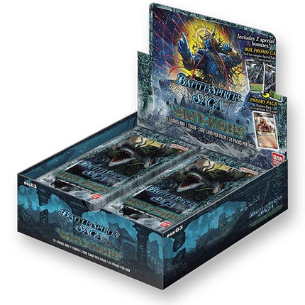 Bandai - Battle Spirits Saga Card Game - Aquatic Invaders (BSS03) - Booster Box (24 Packs) - The Card Vault