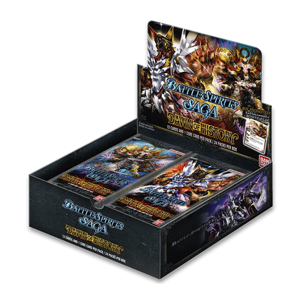 Bandai - Battle Spirits Saga Card Game - Dawn of History (BSS01) - Booster Box (24 Packs) - The Card Vault