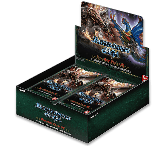Bandai - Battle Spirits Saga Card Game - False Gods (BSS02) - Booster Box (24 Packs) - The Card Vault