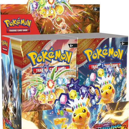 Pokemon TCG - Scarlet & Violet - Surging Sparks - Display Case (6x Booster Boxes)