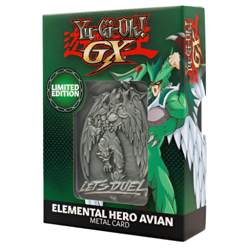 Fanattik - Yu-Gi-Oh! - Metal Card - Elemental Hero Avian (Limited Edition)