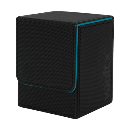 Vault X - Large Exo-Tec® Deck Box - Black/Electric Blue