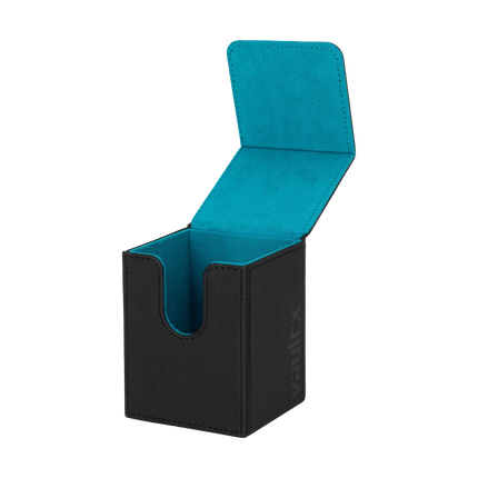 Vault X - Large Exo-Tec® Deck Box - Black/Electric Blue