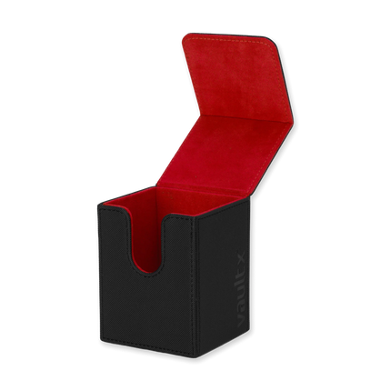 Vault X - Large Exo-Tec® Deck Box - Black/Electric Red