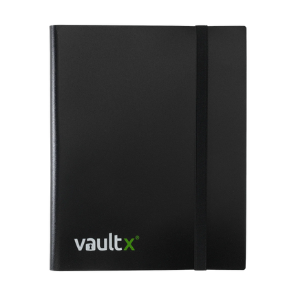 Vault X - 9-Pocket Strap Binder - Black